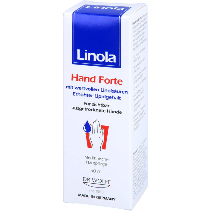 Linola Hand Forte Hautpflege, 50 ml Creme