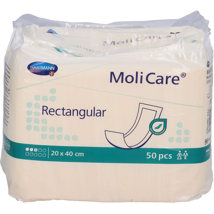 MoliCare Rectangular 3 Tropfen 20x40cm, 50 St BEU