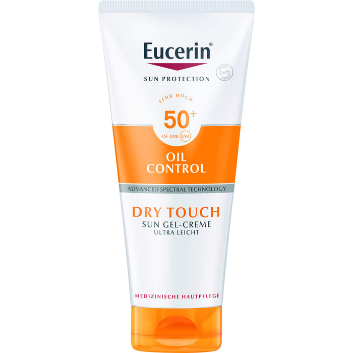 Eucerin Dry Touch Sun Gel-Creme ultraleicht LSF 50+, 200 ml Crème