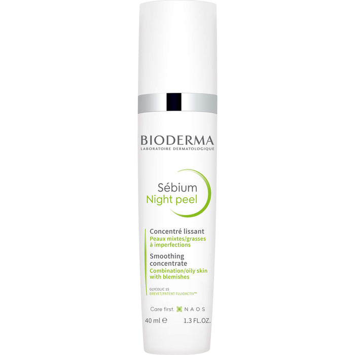 BIODERMA Sébium Night Peel glättendes Peeling-Konzentrat, 40 ml Concentrate