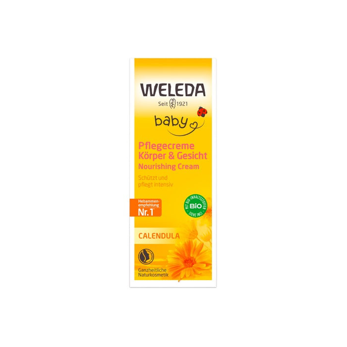 WELEDA Calendula Pflegecreme für Körper & Gesicht, 30 ml Crème