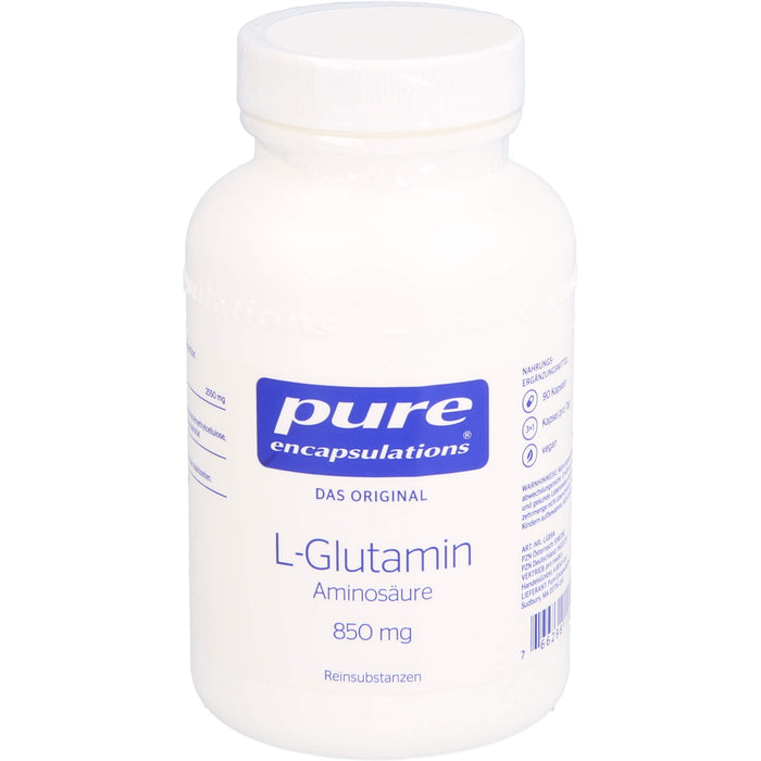 Pure Encapsulations L-Glutamin 850 mg Kapseln, 90 pc Capsules