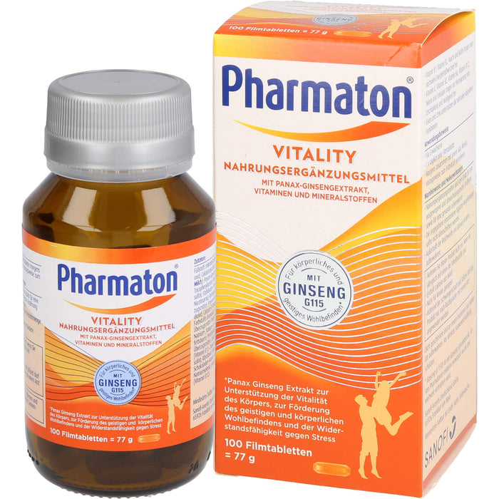 Pharmaton Vitality, 100 St FTA