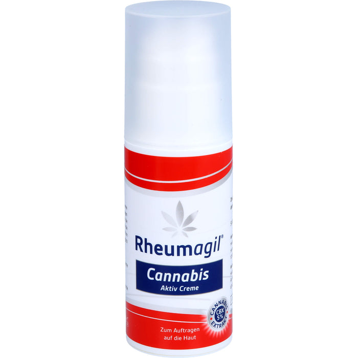 Rheumagil Cannabis Aktiv Creme bei Gelenkschmerzen, 100 ml Cream