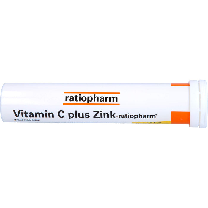 Vitamin C plus Zink-ratiopharm Brausetabletten, 40 pcs. Tablets