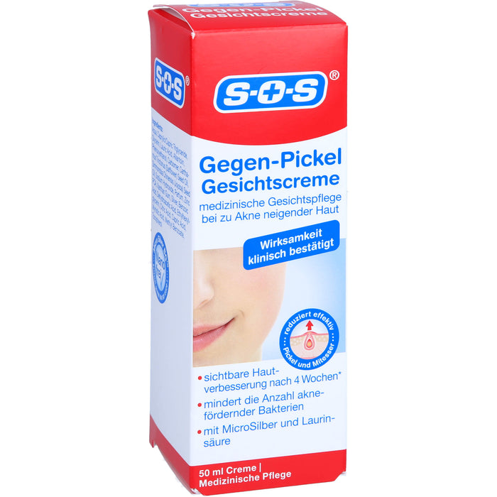 SOS Gegen Pickel Gesichtscreme, 50 ml CRE