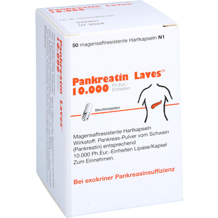 Pankreatin Laves 10.000 Ph, 50 St HKM