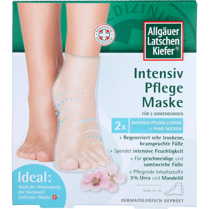 Allgäuer Latschenkiefer Intensiv Pfl. Maske f.Füße, 1 pc Paquet