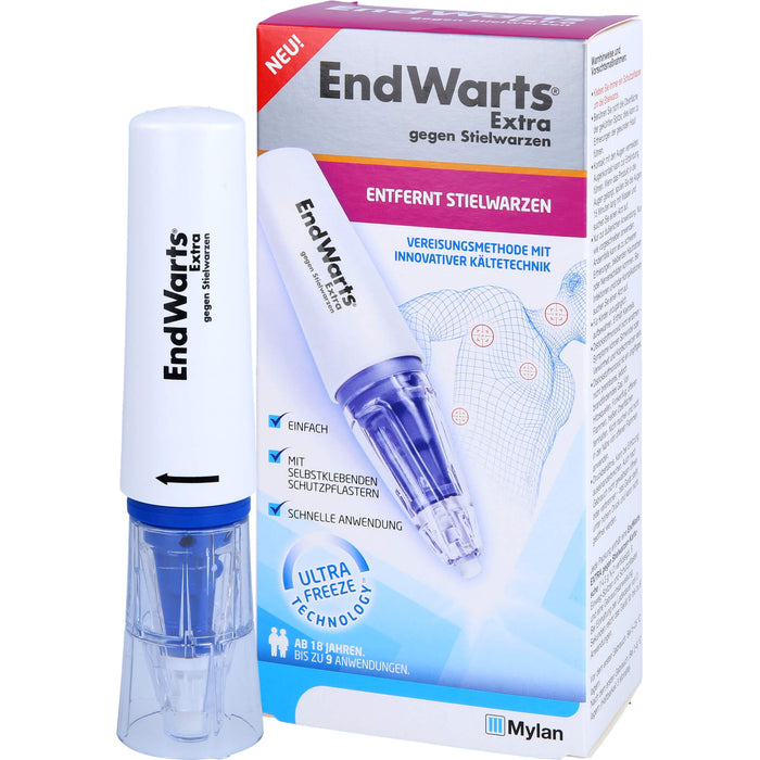 EndWarts Extra gegen Stielwarzen Vereisungs-Spray, 1 pc Spray