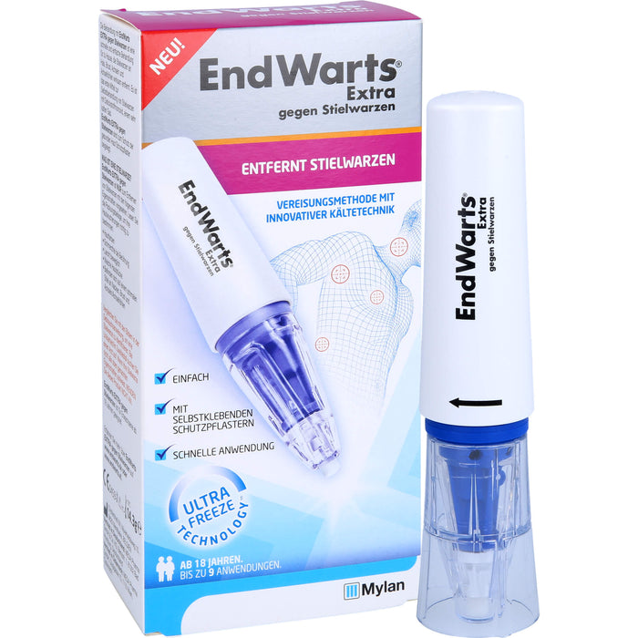 EndWarts Extra gegen Stielwarzen Vereisungs-Spray, 1 pc Spray