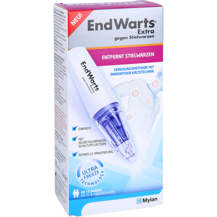 EndWarts Extra gegen Stielwarzen Vereisungs-Spray, 1 pc Spray