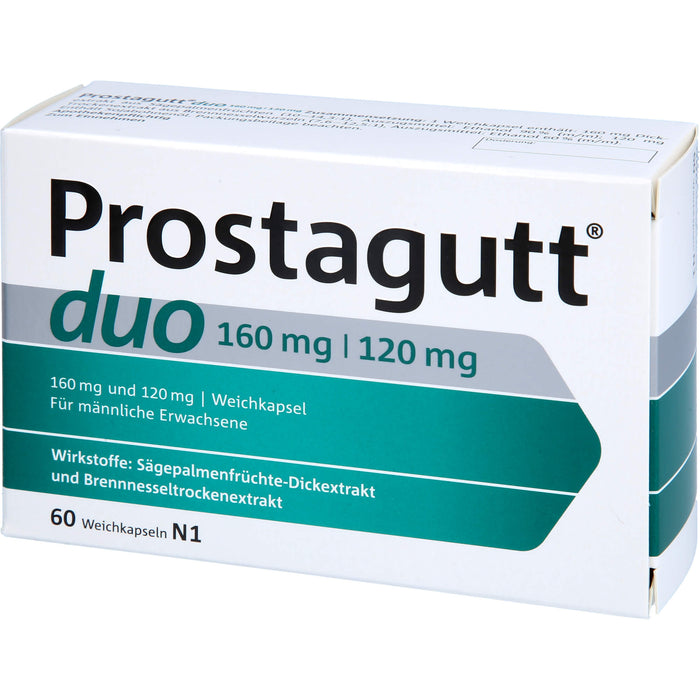 Prostagutt duo 160 mg / 120 mg, Weichkapseln, 60 pc Capsules