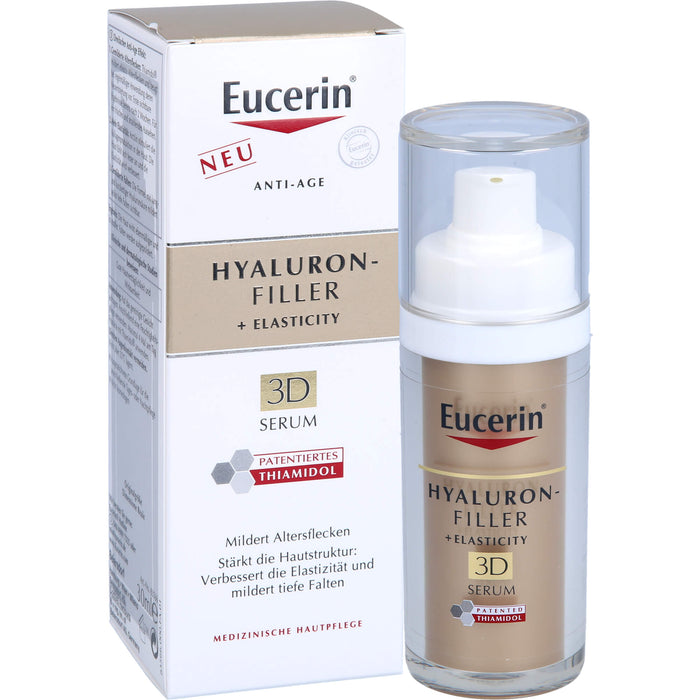 Eucerin Hyaluron-Filler + Elasticity 3D Serum + Geschenkbox, 30 ml Cream