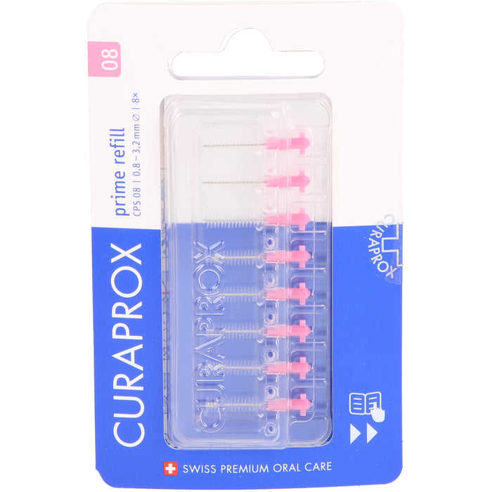 CURAPROX CPS 08 prime 8er refill Interdentalbürst., 8 St. Interdentalbürsten