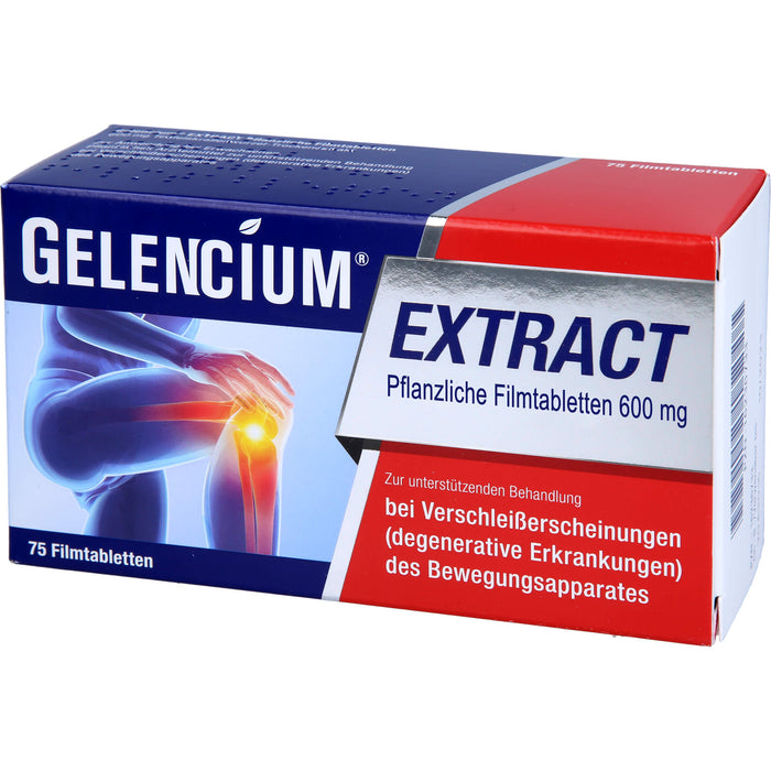 Gelencium Extract Pflanzliche Filmtabletten 600 mg bei Verschleißerscheinungen, 75 St. Tabletten