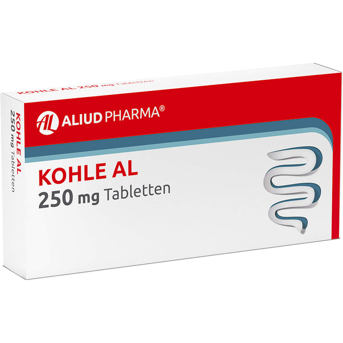 Kohle AL 250 mg Tabletten, 20 St TAB