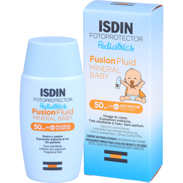 ISDIN Fotoprotector Pediatrics Mineral Baby 50, 50 ml EMU