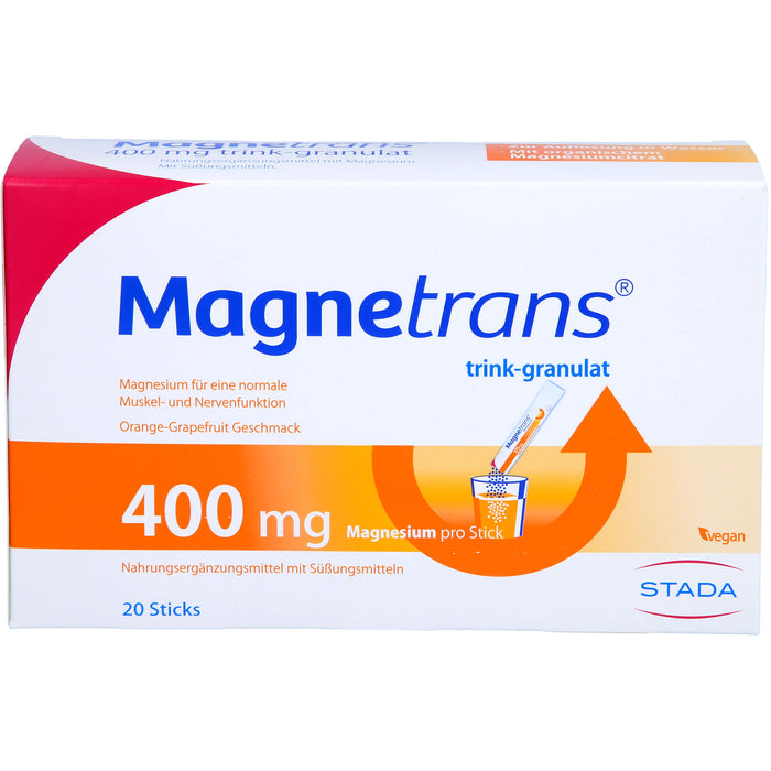 Magnetrans 400mg Trinkgran, 20X5.5 g GRA