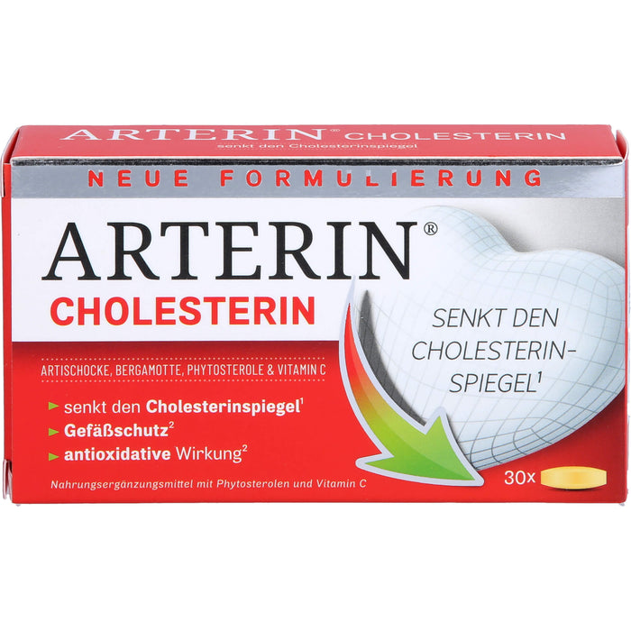 ARTERIN Cholesterin Tabletten, 30 pcs. Tablets