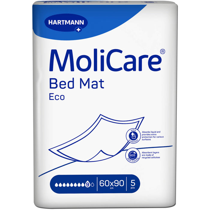 MoliCare Bed Mat Eco 9 Tropfen 60 x 90 cm, 5 pcs. underpads