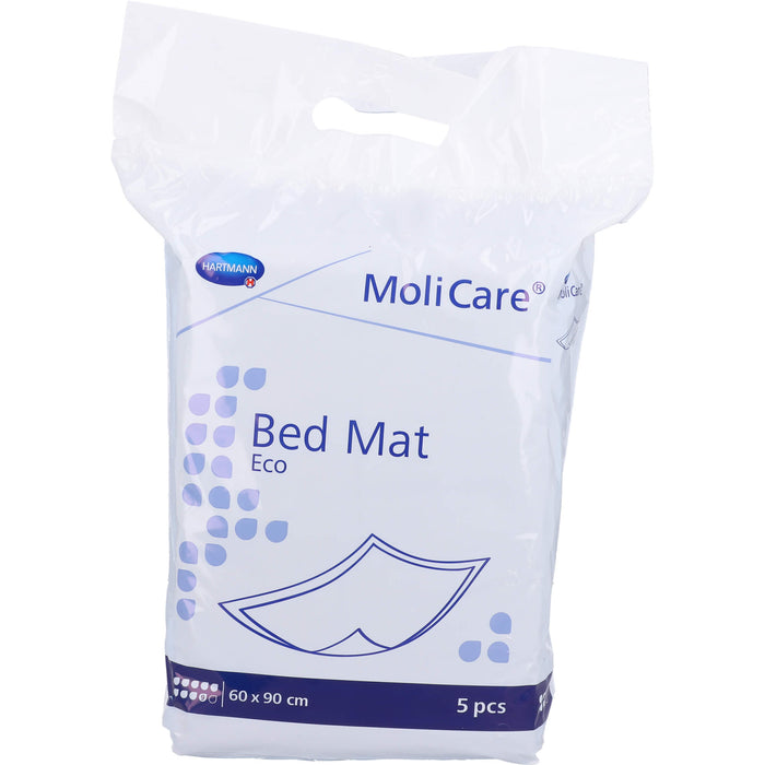 MoliCare Bed Mat Eco 9 Tropfen 60 x 90 cm, 5 pc Coussinets