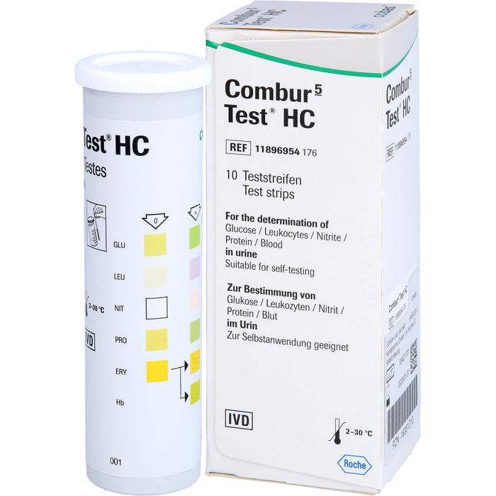 Combur 5 Test HC Urinteststreifen, 10 pcs. Test strips