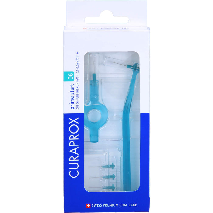 CURAPROX Interdental Set CPS 06 mm türkis 5+2 St, 1 P ZBU