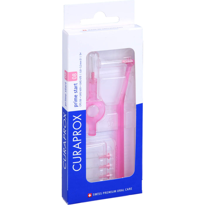 CURAPROX Interdental Set CPS 08 mm pink 5+2 St, 1 P ZBU