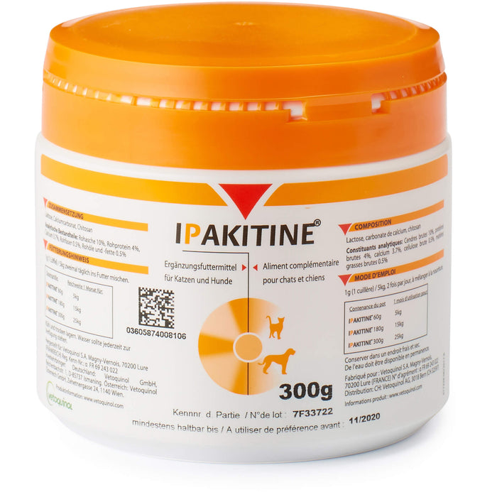 Ipakitine Pulver Hund/katz, 300 g PUL