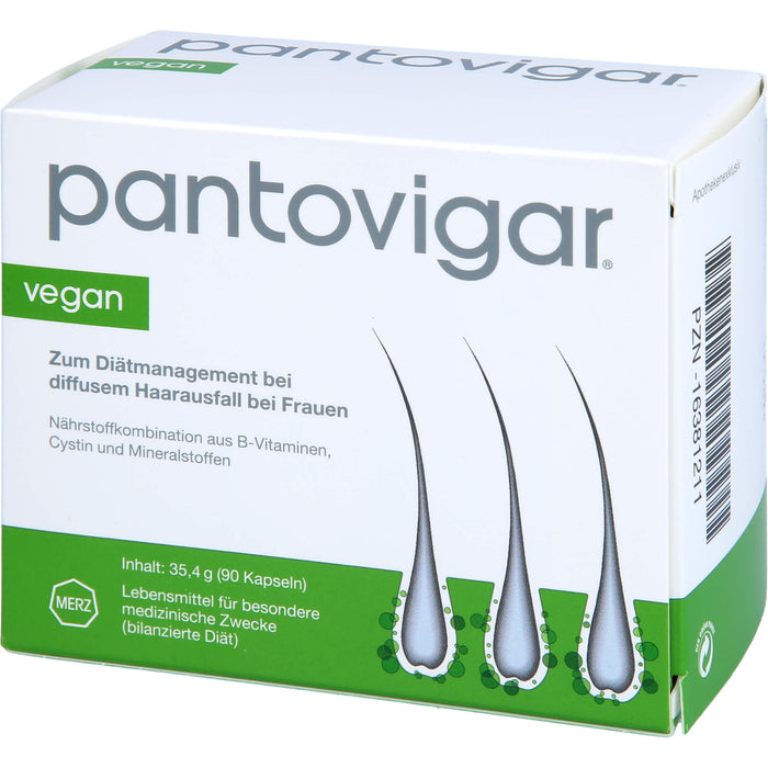 Pantovigar vegan, 90 pcs. Capsules