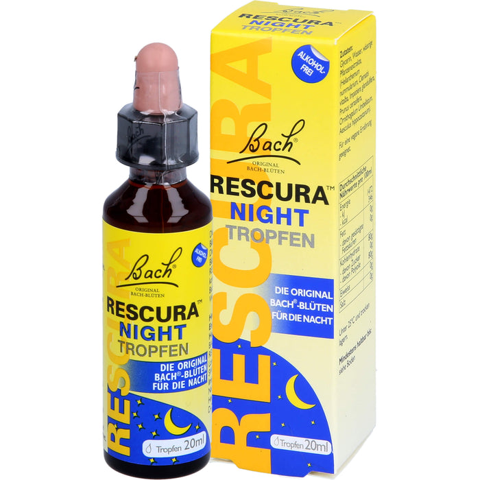 Bach Original Bach-Blüten RESCURA Night Tropfen, 20 ml Solution