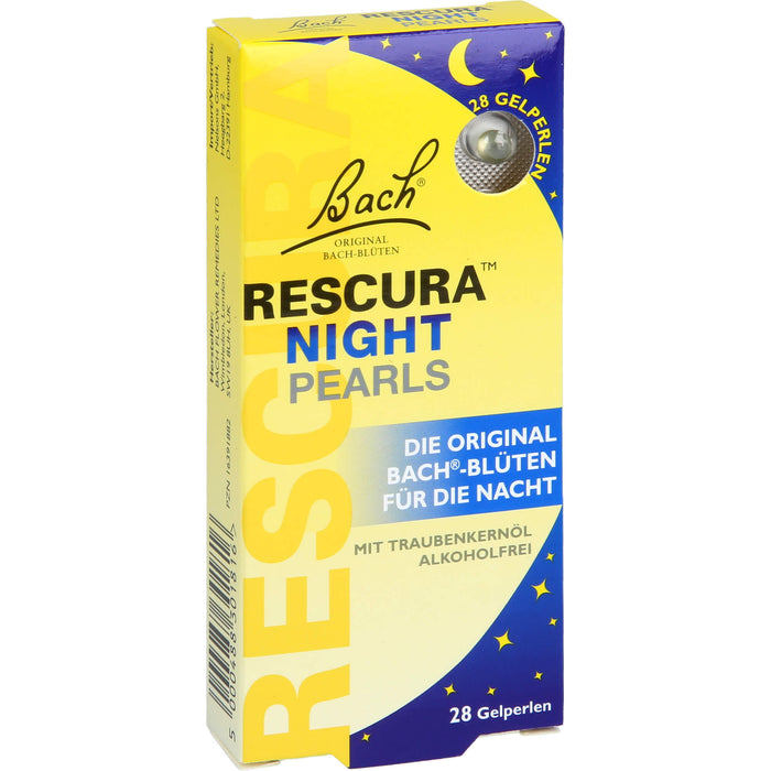 Bach Original Bach-Blüten RESCURA Night Pearls Gelperlen, 28 pc Perles