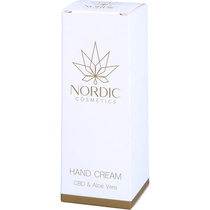 CBD Handcreme Nordic Cosmetics CBD + Aloe Vera, 50 ml CRE