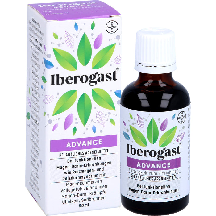 Iberogast Advance Flüssigkeit zum Einnehmen, 50 ml Lösung