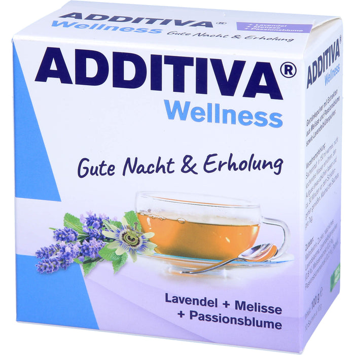 Additiva Wellness Gute Nacht & Erholung, 10X10 g PUL