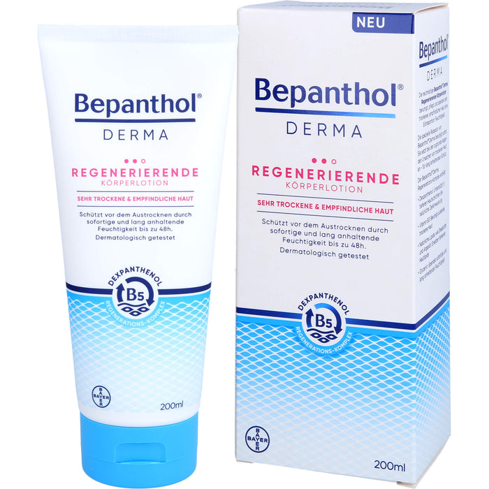 Bepanthol Derma regenerierende Körperlotion, 200 ml Lotion