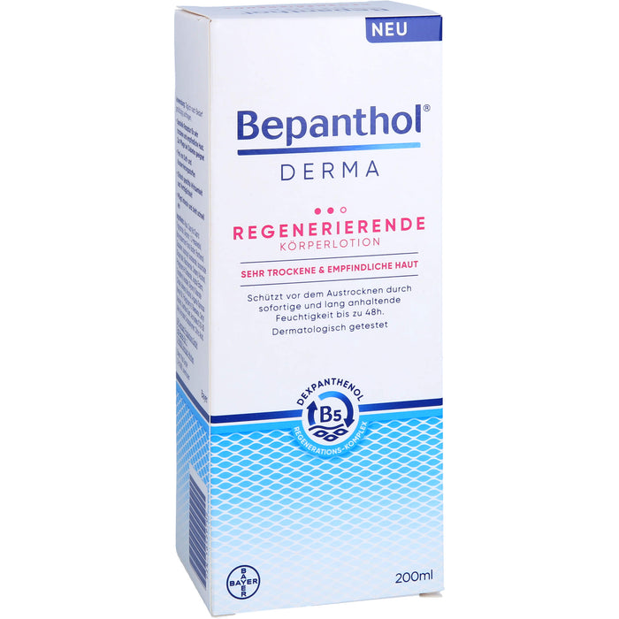 Bepanthol Derma regenerierende Körperlotion, 200 ml Lotion