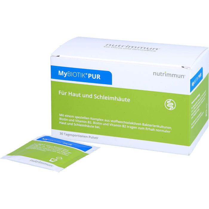 nutrimmun MyBIOTIK Pur Pulver für Haut und Schleimhäute, 30 pcs. Sachets