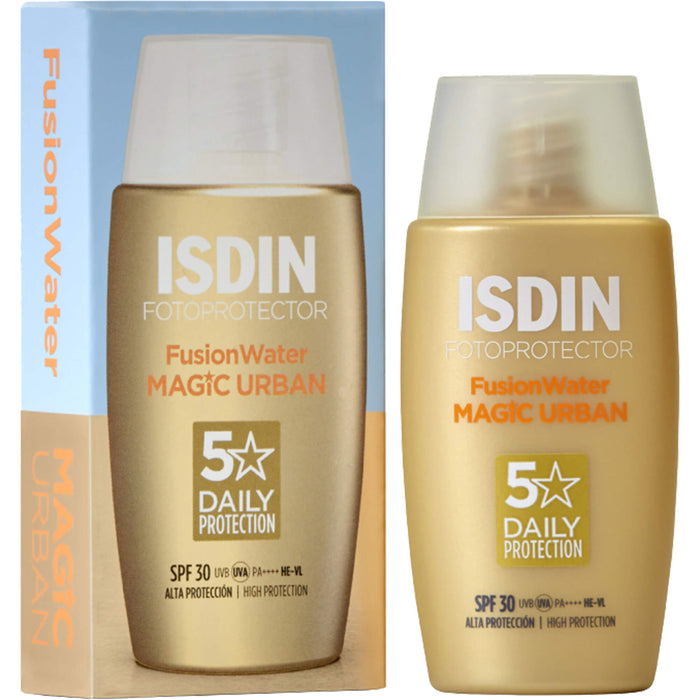 ISDIN Fotoprotector Fusion Water Urban LSF 30 zum Schutz und zur Pflege der Haut, 50 ml Creme