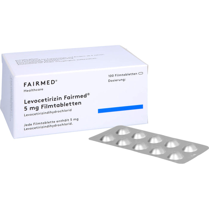 Levocetirizin Fairmed 5 mg Filmtabletten, 100 St FTA