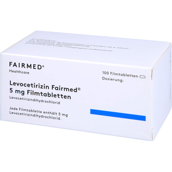 Levocetirizin Fairmed 5 mg Filmtabletten, 100 St FTA