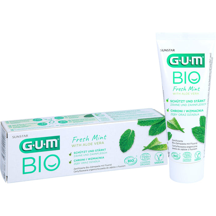 GUM BIO Zahnpasta Fresh Mint, 75 ml ZPA