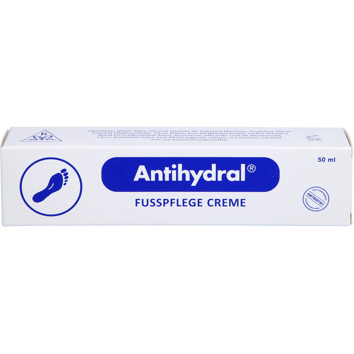 Antihydral Fusspflege Creme, 50 ml CRE