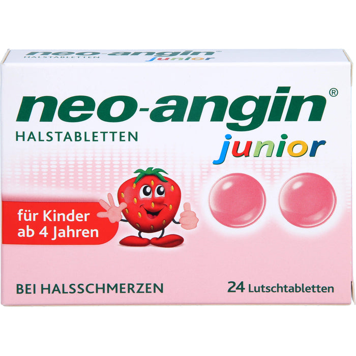 neo-angin junior Halstabletten, 24 pcs. Tablets