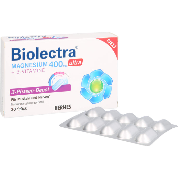 Biolectra Magnesium 400 mg ultra Tabletten, 30 St. Tabletten