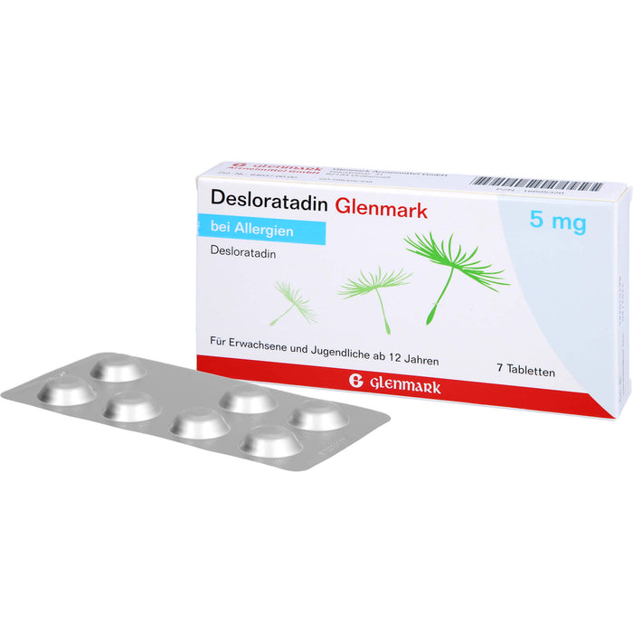 Desloratadin Glenmark 5 mg Tabletten, 7 St TAB