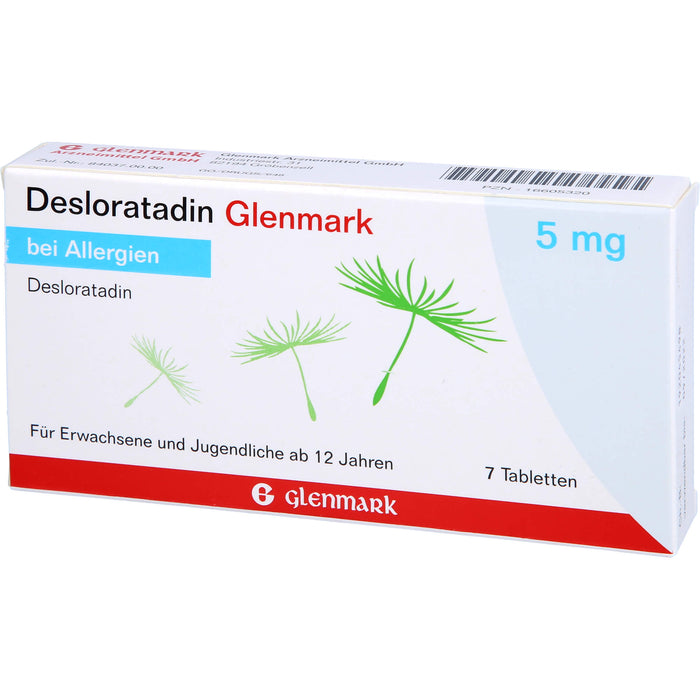 Desloratadin Glenmark 5 mg Tabletten, 7 St TAB