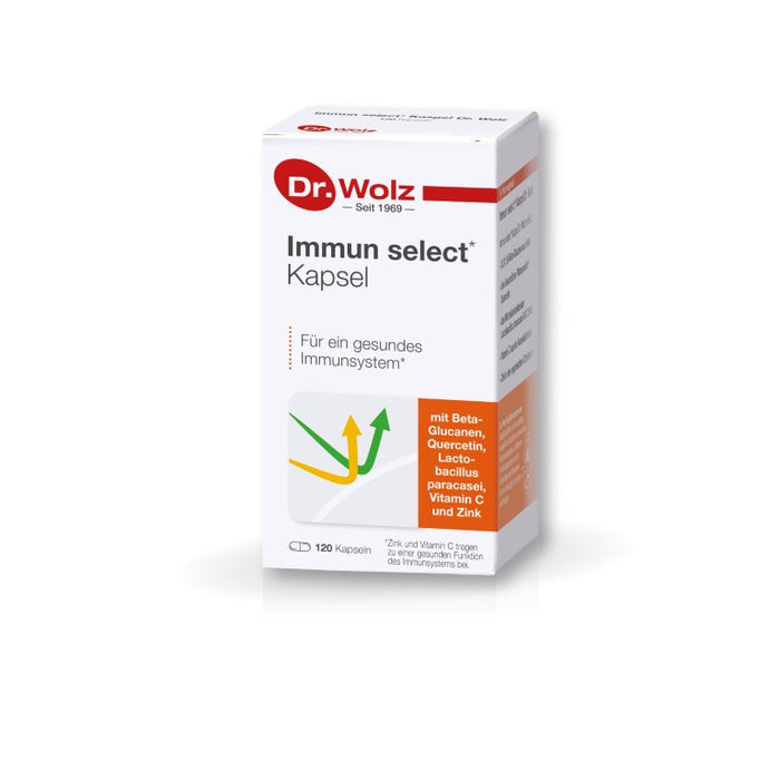 Dr. Wolz Immun select Kapseln zur Unterstützung des Immunsystems, 120 St. Kapseln