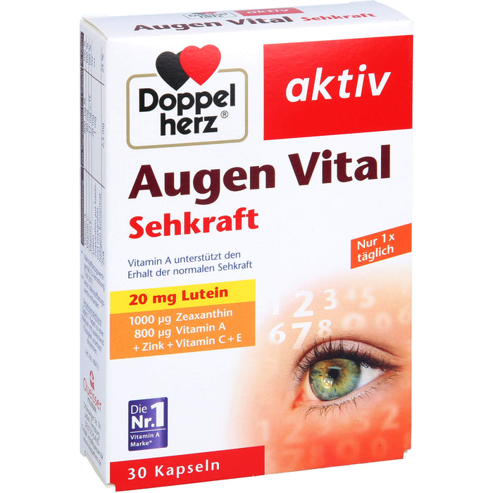 Doppelherz Augen Vital Sehkraft, 30 St KAP