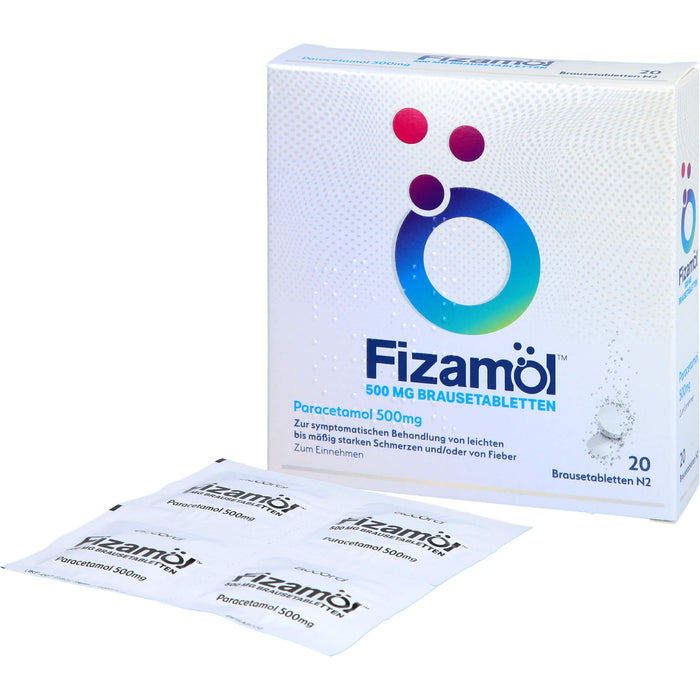 Fizamol 500mg Brausetablet, 20 St BTA